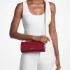 Clutch mediu din piele Jet Set Clutch mediu din piele Jet Set