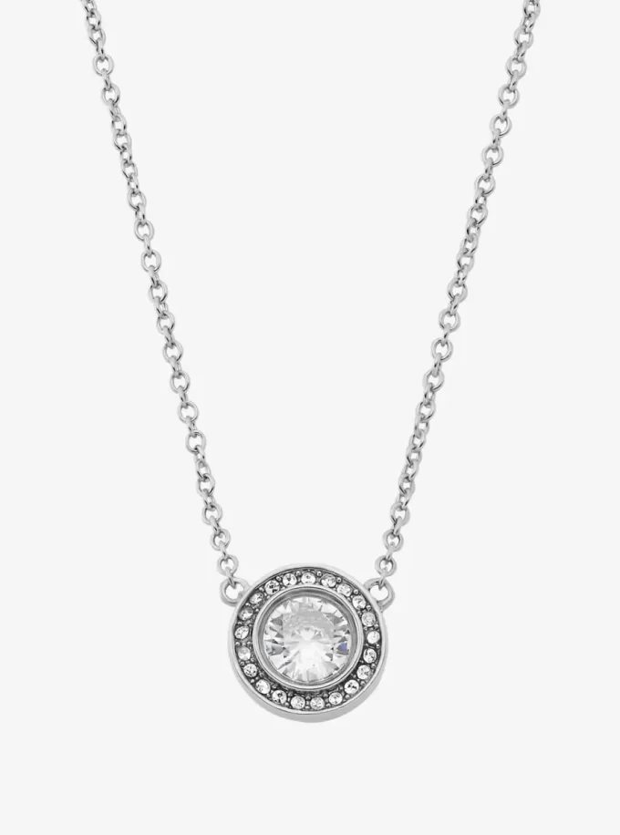 Colier cu halouri pavé Colier cu halouri pavé