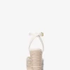 Espadrile cu platformă din jacquard cu logo Larissa Espadrile cu platformă din jacquard cu logo Larissa