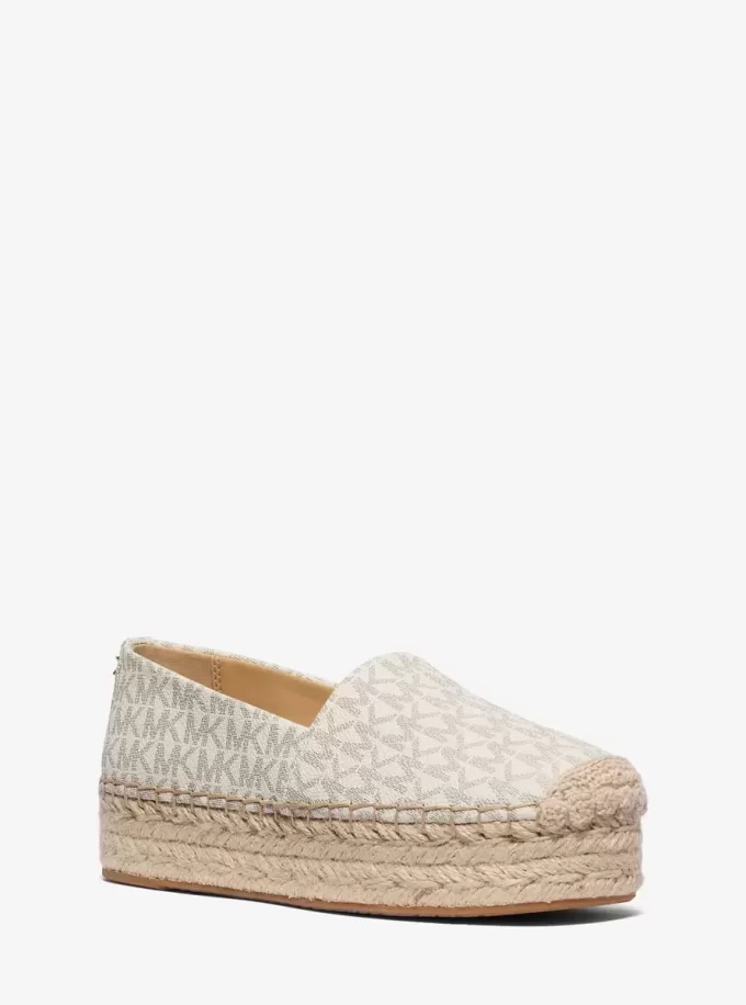 Espadrile cu platformă Lynn Signature Logo Espadrile cu platformă Lynn Signature Logo