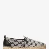 Espadrile jacquard cu logo Emory