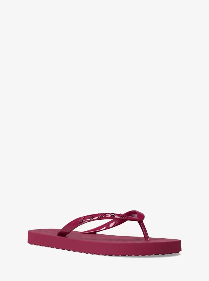 Flip-flops cu logo-ul semnăturii Flip-flops cu logo-ul semnăturii