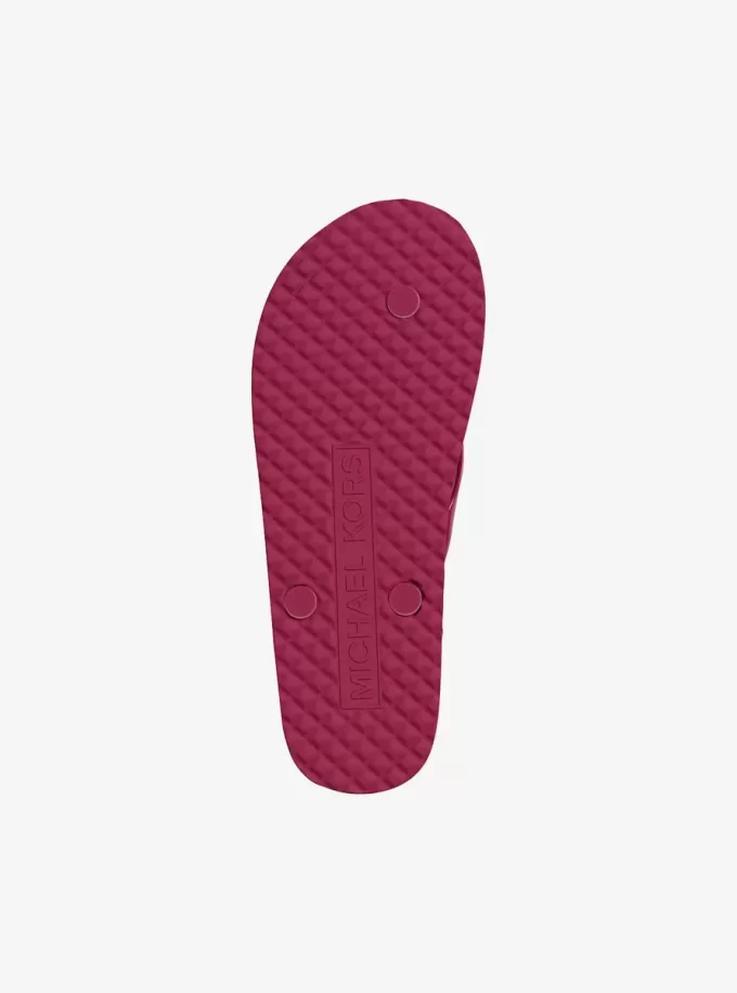 Flip-flops cu logo-ul semnăturii Flip-flops cu logo-ul semnăturii