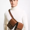 Geantă ASHYA X MICHAEL KORS Saga Signature And Leather Multi