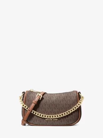 Geantă crossbody convertibilă Carmela cu logo-ul mic