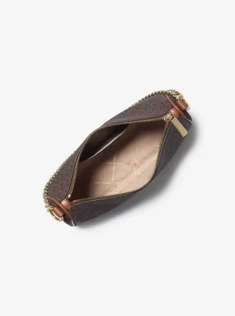 Geantă crossbody convertibilă Carmela medie cu logo-ul semnăturii