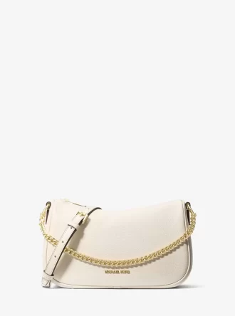 Geantă crossbody convertibilă Carmela medie din piele granulată
