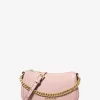 Geantă crossbody convertibilă Carmela mică din piele granulată