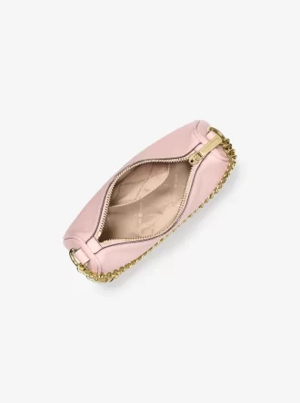 Geantă crossbody convertibilă Carmela mică din piele granulată