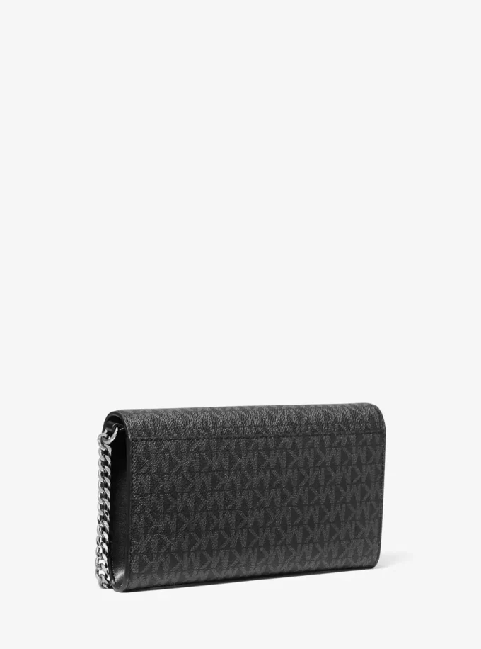 Geantă crossbody convertibilă Carson cu logo-ul semnăturii mari