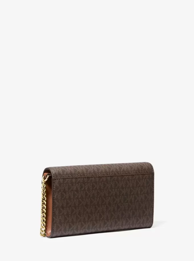 Geantă crossbody convertibilă Carson cu logo-ul semnăturii mari Geantă crossbody convertibilă Carson cu logo-ul semnăturii mari
