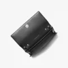 Geantă crossbody convertibilă Carson mare din piele granulată Geantă crossbody convertibilă Carson mare din piele granulată