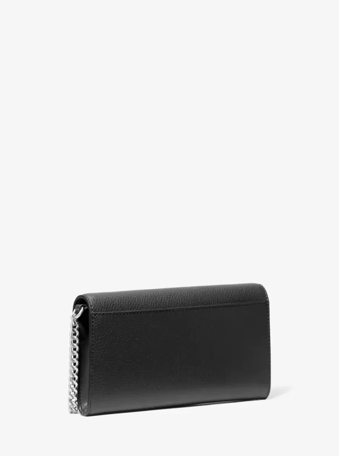Geantă crossbody convertibilă Carson mare din piele granulată Geantă crossbody convertibilă Carson mare din piele granulată
