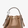 Geantă crossbody convertibilă cu lanț mic Mina Geantă crossbody convertibilă cu lanț mic Mina