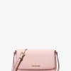 Geantă crossbody convertibilă cu logo medie Geantă crossbody convertibilă cu logo medie