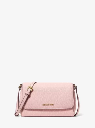Geantă crossbody convertibilă cu logo medie