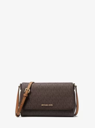 Geantă crossbody convertibilă cu logo medie