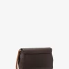Geantă crossbody convertibilă cu logo medie Geantă crossbody convertibilă cu logo medie