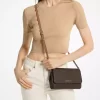 Geantă crossbody convertibilă cu logo medie Geantă crossbody convertibilă cu logo medie