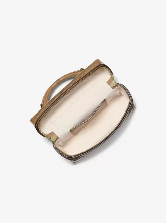 Geantă crossbody convertibilă Jana extra-small din piele cu model crocodil în relief