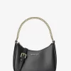 Geantă crossbody convertibilă Jet Set, din piele granulată, mare Geantă crossbody convertibilă Jet Set, din piele granulată, mare