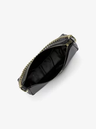 Geantă crossbody convertibilă Jet Set, din piele granulată, mare