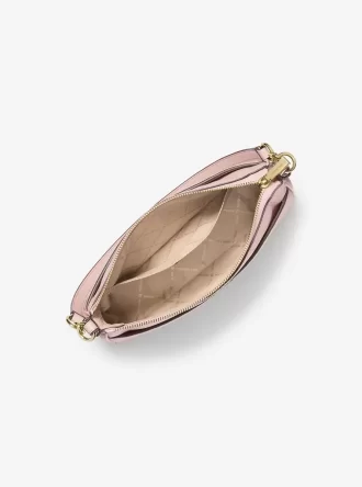 Geantă crossbody convertibilă Jet Set medie din piele granulată