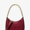 Geantă crossbody convertibilă Jet Set mică cu ornament Geantă crossbody convertibilă Jet Set mică cu ornament