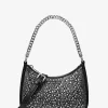 Geantă crossbody convertibilă Jet Set mică cu ornament Geantă crossbody convertibilă Jet Set mică cu ornament