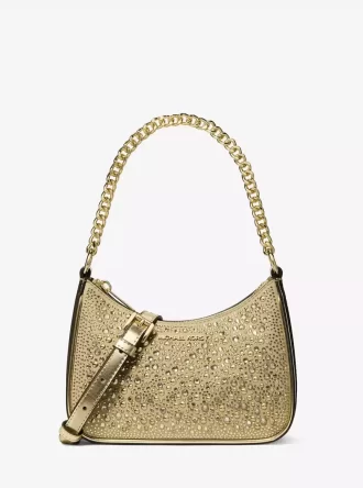 Geantă crossbody convertibilă Jet Set mică cu ornament
