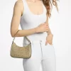 Geantă crossbody convertibilă Jet Set mică cu ornament Geantă crossbody convertibilă Jet Set mică cu ornament