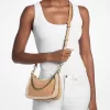 Geantă crossbody convertibilă Jet Set Mic din piele întoarsă și piele sintetică de shearling Geantă crossbody convertibilă Jet Set Mic din piele întoarsă și piele sintetică de shearling