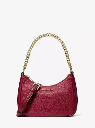 Geantă crossbody convertibilă Jet Set Travel din piele granulată