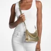 Geantă crossbody convertibilă metalică extra-small Jet Set Travel Geantă crossbody convertibilă metalică extra-small Jet Set Travel