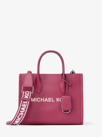 Geantă crossbody convertibilă Mirella mică din piele granulată