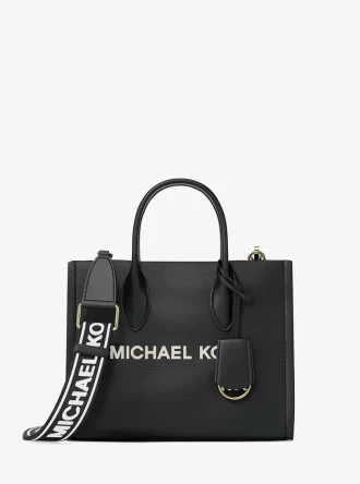 Geantă crossbody convertibilă Mirella mică din piele granulată