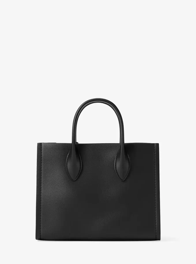 Geantă crossbody convertibilă Mirella mică din piele granulată Geantă crossbody convertibilă Mirella mică din piele granulată