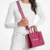 Geantă crossbody convertibilă Mirella mică din piele granulată Geantă crossbody convertibilă Mirella mică din piele granulată