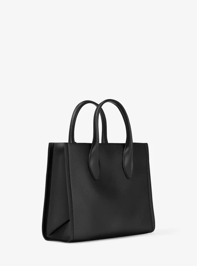 Geantă crossbody convertibilă Mirella mică din piele granulată Geantă crossbody convertibilă Mirella mică din piele granulată
