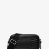 Geantă crossbody din piele cu inele de prindere Hudson