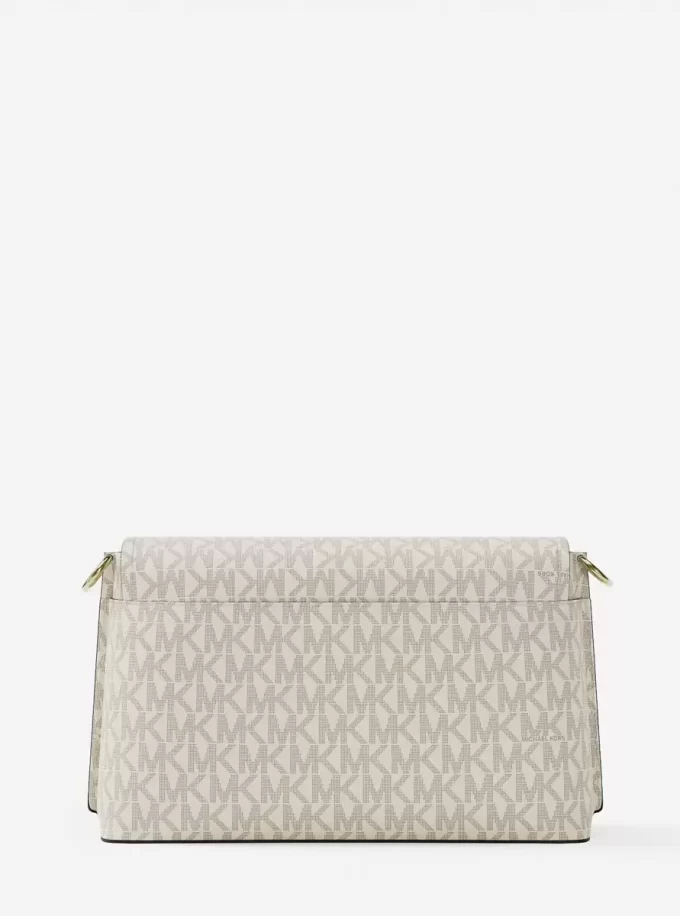 Geantă crossbody Evelyn medie cu logo
