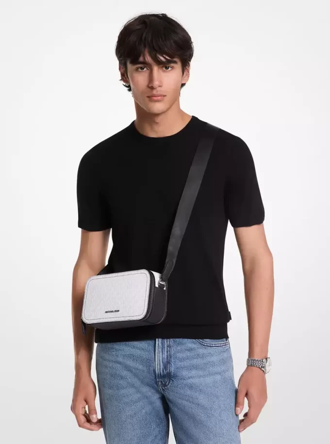 Geantă crossbody Hudson Signature Logo