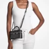 Geantă crossbody Jana extra-small din piele cu model crocodil în relief