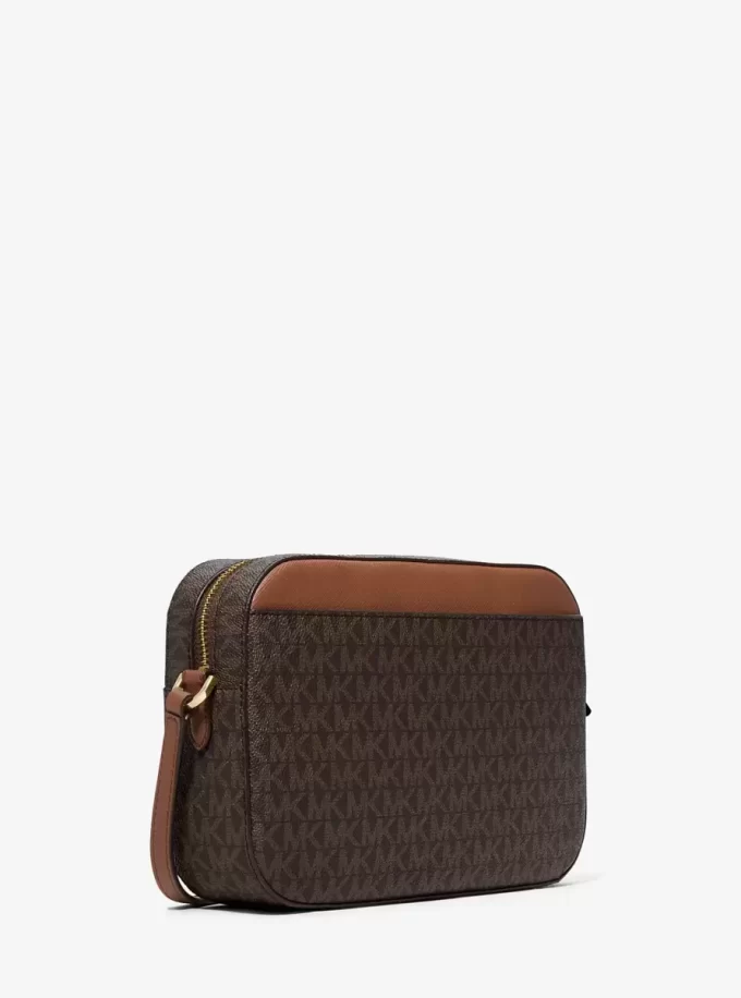 Geantă crossbody Jet Set cu logo mare Geantă crossbody Jet Set cu logo mare