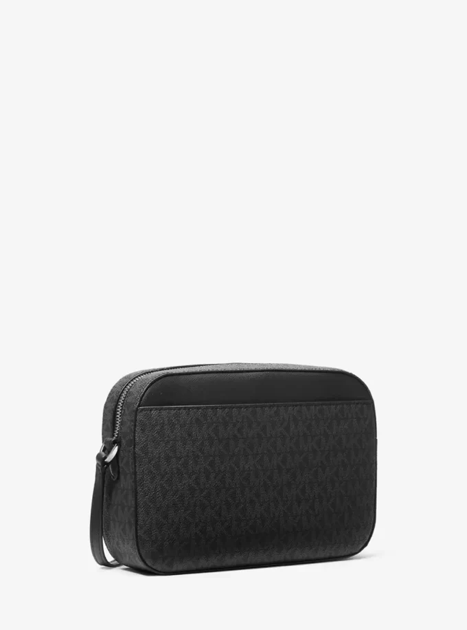 Geantă crossbody Jet Set cu logo mare Geantă crossbody Jet Set cu logo mare