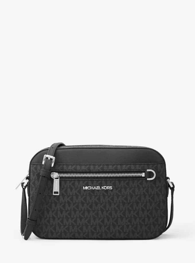 Geantă crossbody Jet Set cu logo mare Geantă crossbody Jet Set cu logo mare