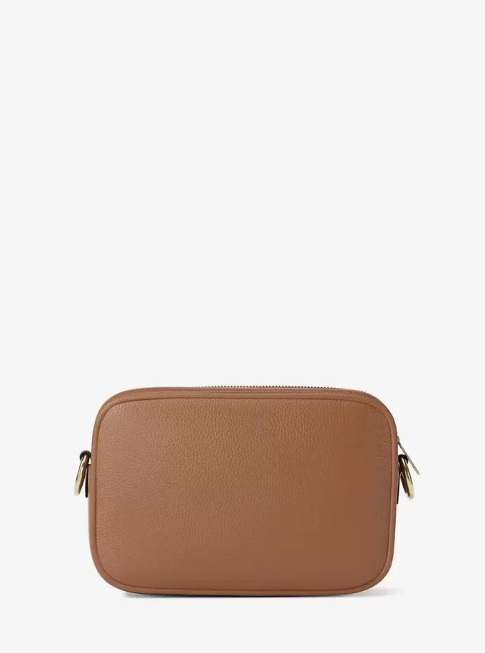 Geantă crossbody Jet Set din piele cu aspect de pietricele pentru cameră Geantă crossbody Jet Set din piele cu aspect de pietricele pentru cameră