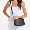 Geantă crossbody Jet Set din piele cu aspect de pietricele pentru cameră Geantă crossbody Jet Set din piele cu aspect de pietricele pentru cameră