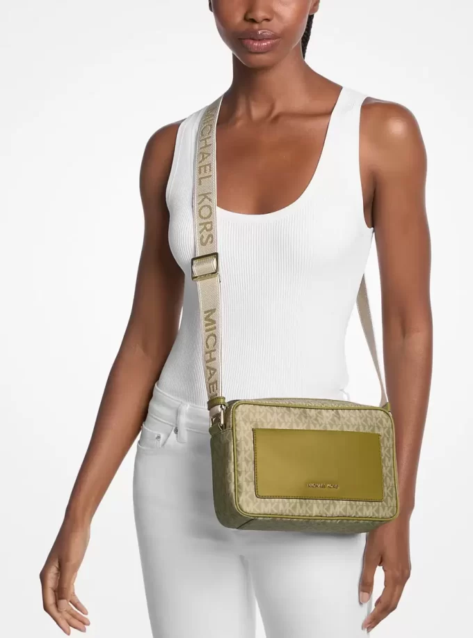 Geantă crossbody Jet Set mare cu logo