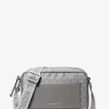 Geantă crossbody Jet Set mare cu logo imprimat